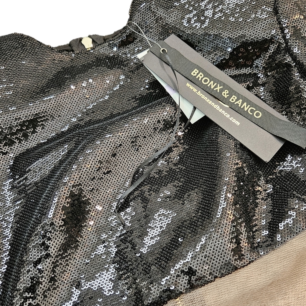 BRONX AND BANCO  ELISE NOIRMINI DRESS S NWT - Picture 8 of 10